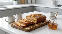 Una torta al miele che rimane morbida anche il giorno dopo — Perfetta con il tè